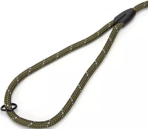 Nobleza Hundeleine/Hundeführleine aus Gurtband 1,2 m x 1,2 cm