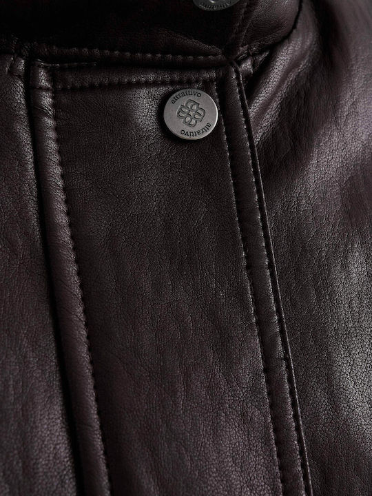 Γυναικείο Biker Jacket Καφέ