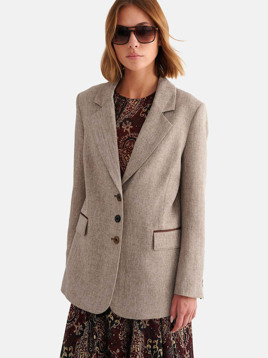 attrattivo Damenblazer Braun