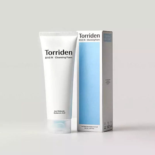 Torriden Dive In Gesichtsreiniger Schaumstoff mit Feuchtigkeitsspendender & Kontrolle der Fettigkeit Wirkung 150ml
