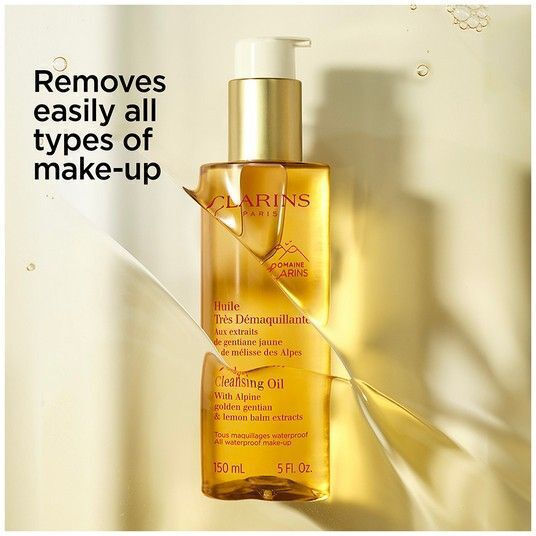 Clarins Total Reinigungsöl Für Langanhaltendes Make-up Gesichtsreinigung 150ml