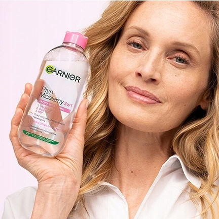Garnier Skin Naturals 3in1 Micellar Water Face Makeup Remover with Moisturizing & Oil Control Action 400ml
