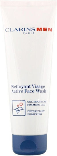 Clarins Spumă Activă De Curățare A Feței Pentru Bărbați 125ml