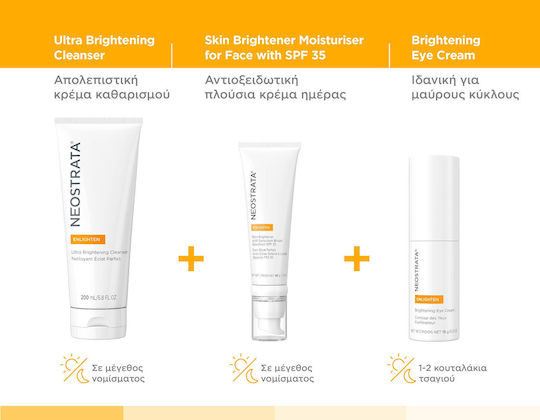 Neostrata Enlighten Ultra Cremă Demachiantă Facială pentru Strălucire și Acțiune Antioxidantă 100ml