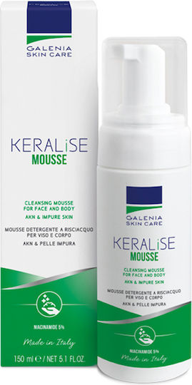 Cerion Keralise Spumă de Curățare pentru Față Împotriva Imperfecțiunilor și Controlul Sebumului 150ml