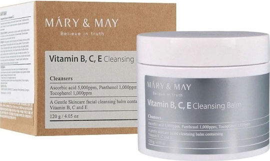 Mary & May Balsam Vitamin B.c.e Demachiant Facial cu Acțiune Hidratantă și de Strălucire 120gr
