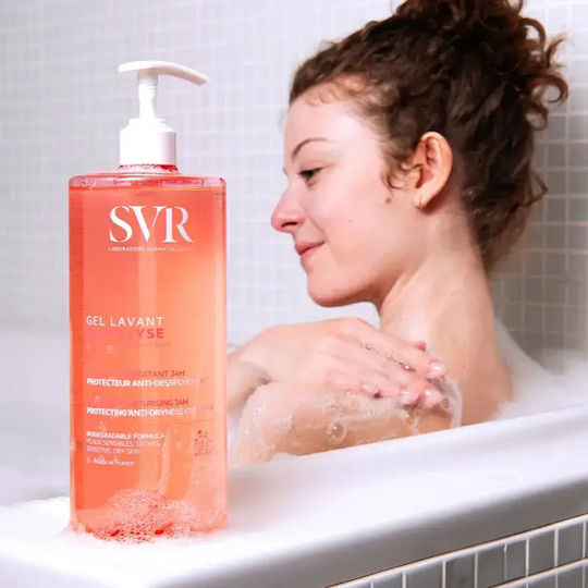 SVR Laboratoire Topialyse Gel Lavant Gel De Curățare Facială Și Pentru Corp Pentru Piele Usucată Și Sensibilă 200ml