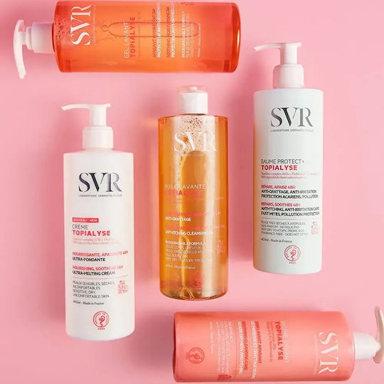 SVR Laboratoire Topialyse Gel Lavant Gel De Curățare Facială Și Pentru Corp Pentru Piele Usucată Și Sensibilă 200ml