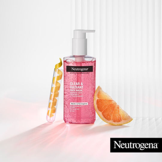 Neutrogena Clear & Radiant Facial Cleansing Gel Against Imperfections 200ml