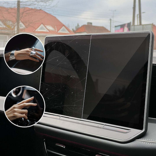 Grizzglass Folie ceramică Cardisplay Protecție Kia Sportage 5 L Tec Facelift 24" 2025 Radio auto