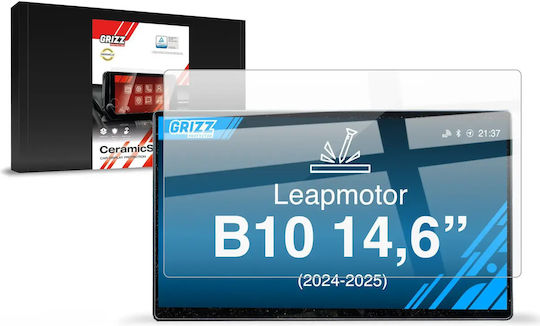 Grizzglass Folie Ceramică Cardisplay Protection Leapmotor B10 14 6'' 2024-2025