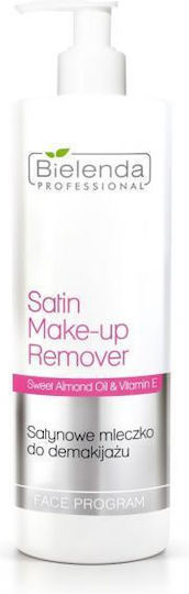 Bielenda Satin Facial Cleansing Emulsion Makeup Remover With Moisturizing And Soothing Action 500ml