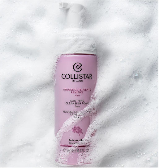 Collistar Facial Cleansing Foam With Soothing & Moisturizing Action 180ml