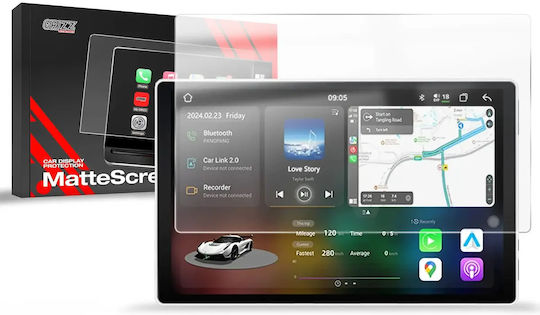 Grizzglass Folie Mată Grizzglass Protecție Cardisplay Radio Android 11.5