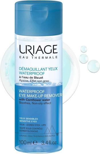 Uriage Eye Make-Up Лосион Премахване на водоустойчив грим Очи 100мл