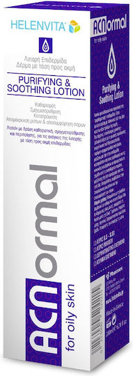 Helenvita ACnormal Klärende & Beruhigende Lotion zur Gesichtsreinigung mit beruhigender & talgregulierender Wirkung 200ml