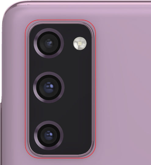 Samsung Lentilă Cameră Telefon Mobil Violet pentru Galaxy S20 FE