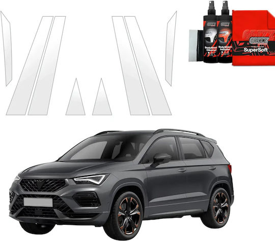 Grizzglass Protective Film Pillars Grizzglass Bodyshield Cupra Ateca 2020-2025
