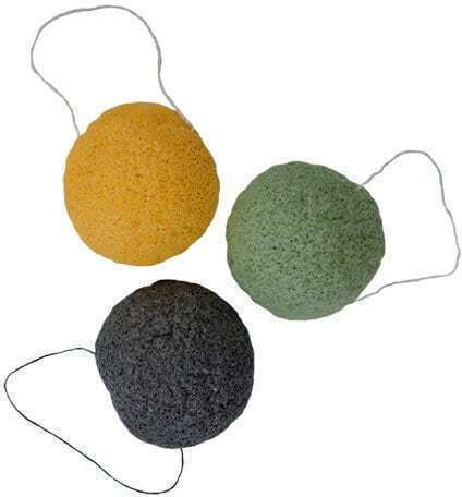 Vican Wise Beauty Konjac Face Cleansing Sponge With Antioxidant Green Tea Powder
