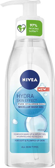 Nivea Hydra Skin Effect Facial Cleansing Gel For Brightening & Moisturizing Action 150ml