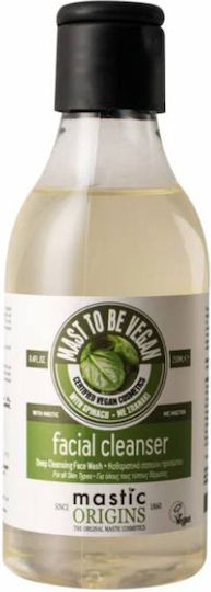 Mastic Origins Mast To Be Vegan Gel Καθαρισμού Προσώπου 250ml