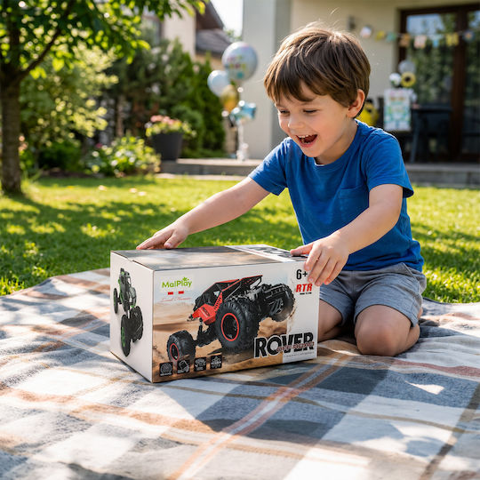 MalPlay Remote-Controlled Car 4WD Red