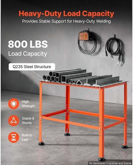 Vevor 363 kg Load Capacity Welding Table HJGZTGDS800LTB9YK001V0