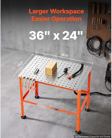 Vevor 363 kg Load Capacity Welding Table HJGZTGDS800LTB9YK001V0