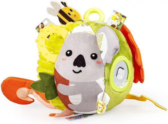 Cangaroo Minge Jollybaby Jungle Deluxe din Material Textil pentru Nou-Născuți