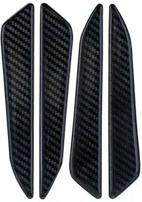 Lampa Protective Door Guards for Car Doors 13.8cm x 13.8cm 4pcs Black