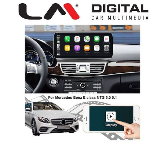 LM Digital Sistem Audio Auto pentru Mercedes-Benz Clasa E 2015 2016 (Bluetooth/USB/Wi-Fi/GPS/Apple CarPlay/Android Auto)