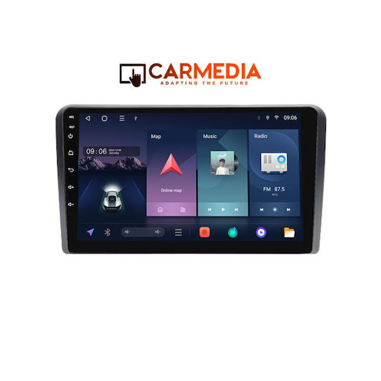 Auto-Audiosysteme für Nissan Primera 2001-2008 mit Touchscreen 9" Bluetooth USB WiFi GPS Apple CarPlay Android Auto