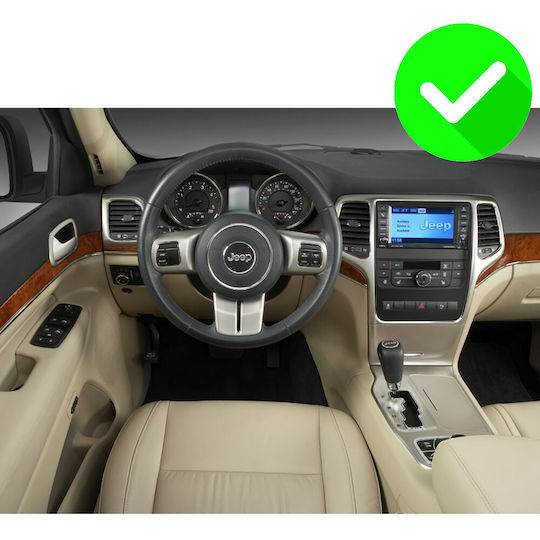 Carmedia Auto-Audiosystem für Jeep Grand Cherokee 2011-2014 mit Touchscreen 9" Bluetooth USB WiFi GPS Apple CarPlay Android Auto
