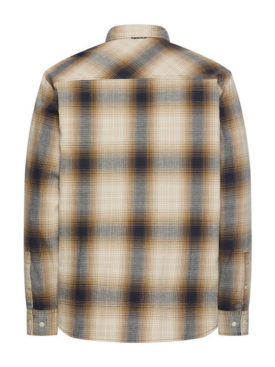Camel Active Cămașă Din Flanel Regular Fit Maro
