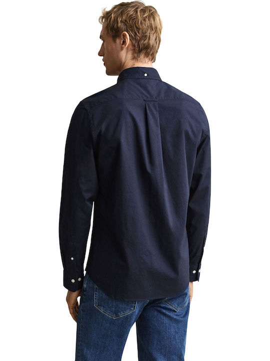 Gant Πουκάμισο Regular Fit Σκούρο Μπλε