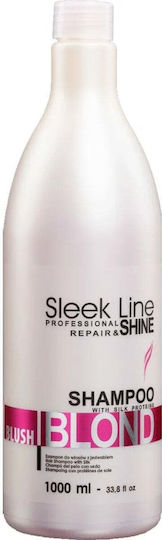Sleek Line Blush Blond Aufbauendes, Nährendes & Feuchtigkeitsspendendes Shampoo 1000 ml