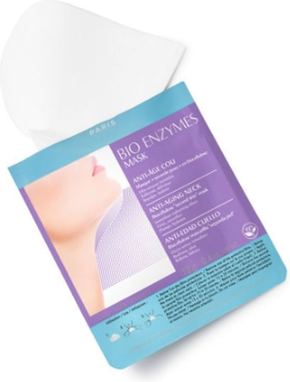 Talika Bio Enzymes Anti-Ageing Für Den Hals 1Stück Stoffmaske 12gr