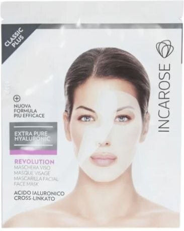 Incarose Extra Pure Hyaluronic Revolution Mask Μάσκα Προσώπου 17ml