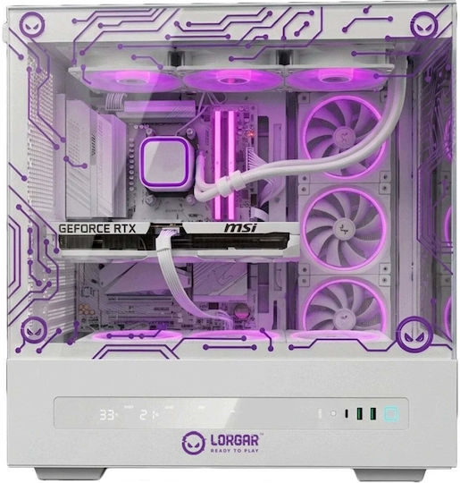 Lorgar PRO P401 Gaming Desktop PC (Ryzen 7-7800X3D/32 GB DDR5/2,0 TB SSD/GeForce RTX 5070 Ti)