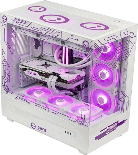 Lorgar PRO P401 Gaming Desktop PC (Ryzen 7-7800X3D/32 GB DDR5/2,0 TB SSD/GeForce RTX 5070 Ti)