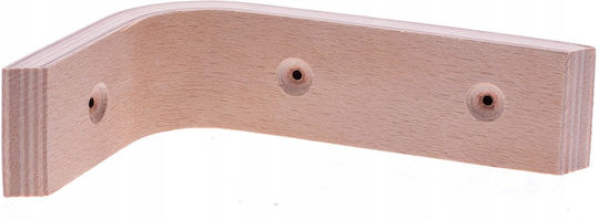 Malys Group Wooden Shelf Bracket in Beige 150x200mm