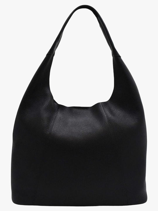 Alkioni Leather Women's Black Shoulder Bag