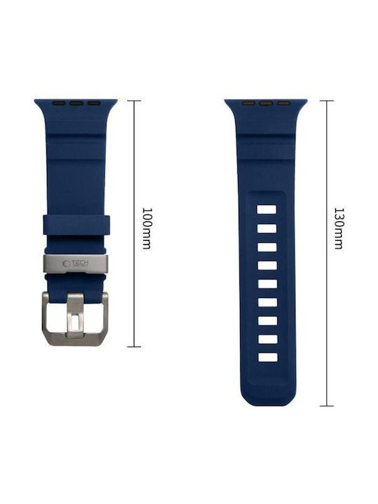 Tech-Protect Curea Albastră (Apple Watch 8 / 9 / 10 / 11 / 12 / Se / Ultra)
