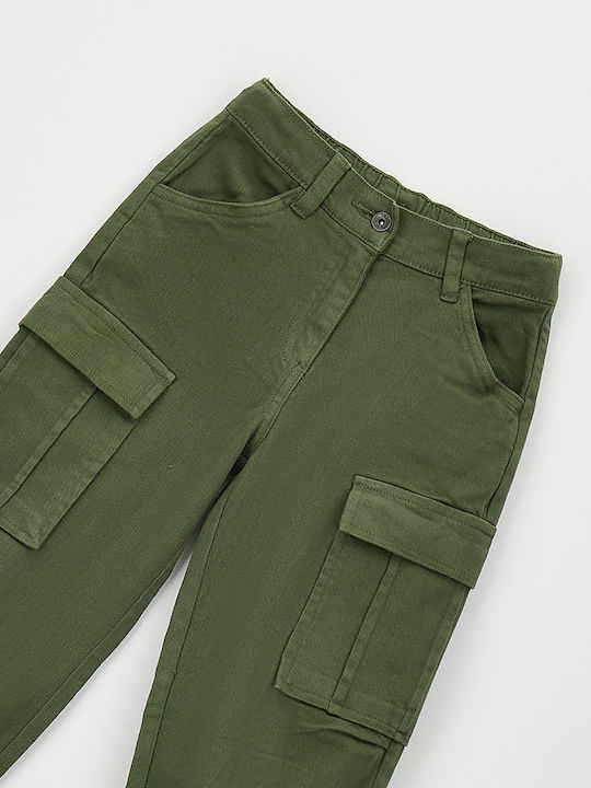 Kids Trousers Army Green