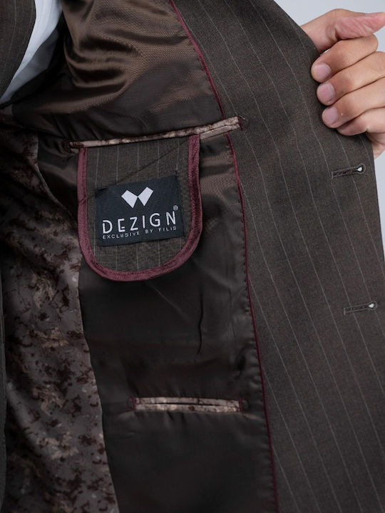 Brown Men's Suit