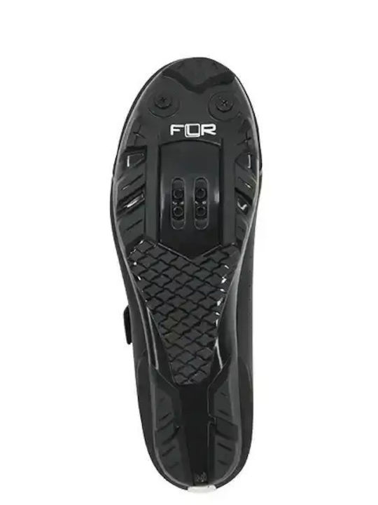 FLR Unisex Niedrige Schwarze Mountainbike-Schuhe