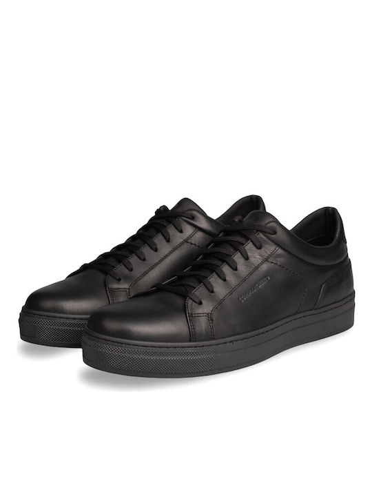 Pantofi Casual Bărbătești din Piele Negri
