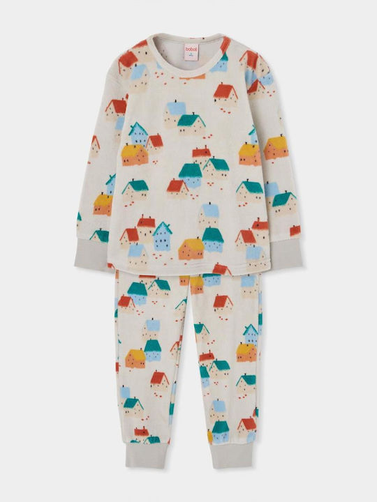Boboli Παιδική Πιτζάμα Βαμβακερή Multicolor