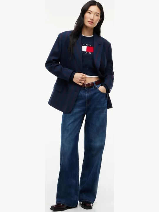 Tommy Hilfiger Дамско сако Navy Синьо Tommy Hilfiger Дамско сако Navy Синьо