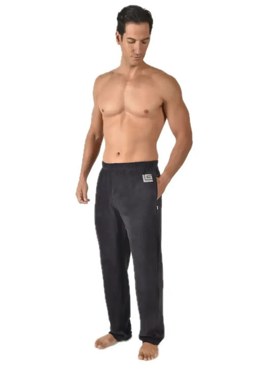 Guy Laroche Winter Men's Cotton Pyjamas Grey
